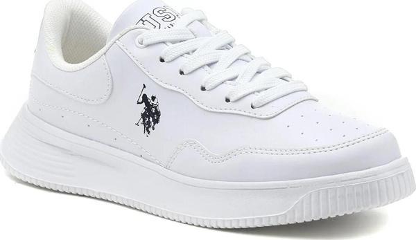 U.S. POLO ASSN. 3M ABE3FX UNISEX SPOR AYAKKABI BEYAZ 36-40 Beyaz - Image 1