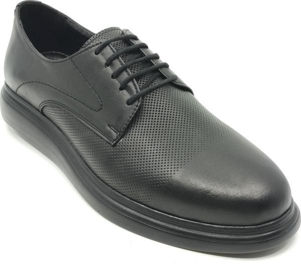 MODESA 249 DERI ERKEK CASUAL AYAKKABI SIYAH Siyah - Image 1