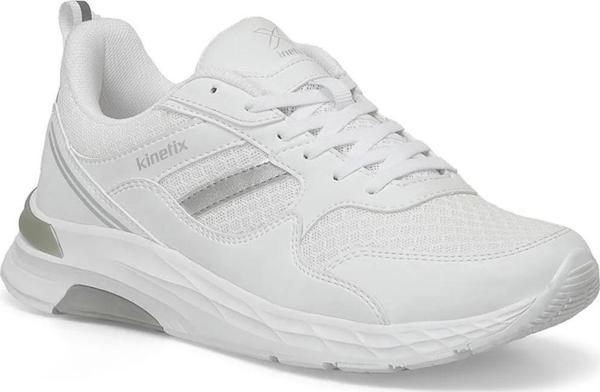KINETIX 4M AXION TX W 4FX,BAYAN SPOR AYAKKABI BEYAZ,GUMUS 36/40 Beyaz - Gümüs - Image 1