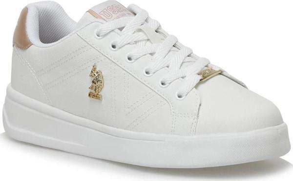 U.S.POLO ASSN. 3I EXXY 3FX BAYAN SPOR AYAKKABI BEYAZ 36-40 Beyaz - Image 1