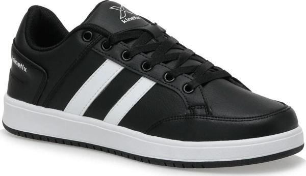 KINETIX 3W KORT PU 3PR UNISEX SPOR AYAKKABI SIYAH,BEYAZ 36/40 Siyah - Beyaz - Image 1