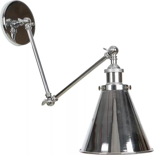 DYLİGHT Retro Metal Dekoratif Krom Akrobatik Mafsallı Rustik Duvar Aplik - Image 1