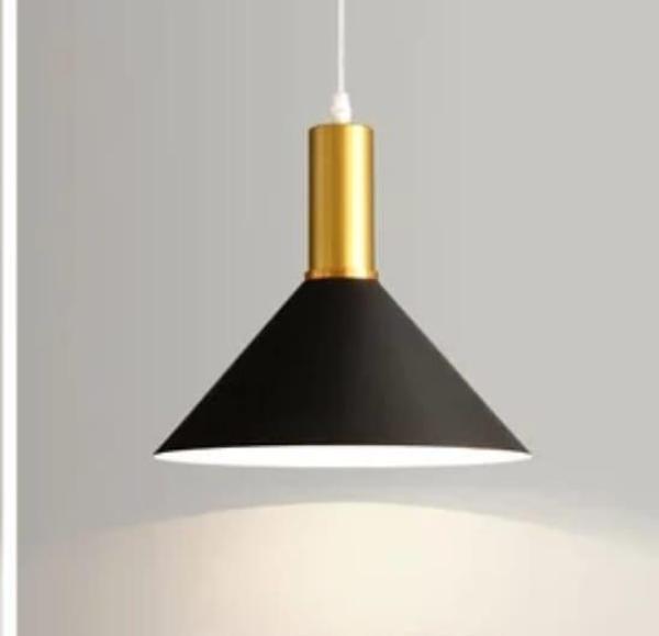 Dylight Retro Metal Siyah Dekoratif Rustik Kafe Mutfak Sarkıt Avize çap:30 cm - Image 1