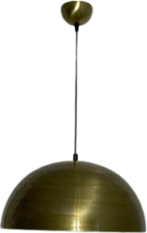 Rsylight Retro Metal Dekoratif Rustik Eskitme Kaplama Kafe Mutfak Aydınlatma Avize Çap:40 cm - Image 1