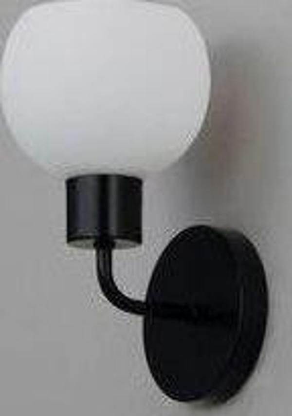 Rsylight Metal Modern Siyah Opal Camlı Dekoratif Rustik Duvar Aplik - Image 1
