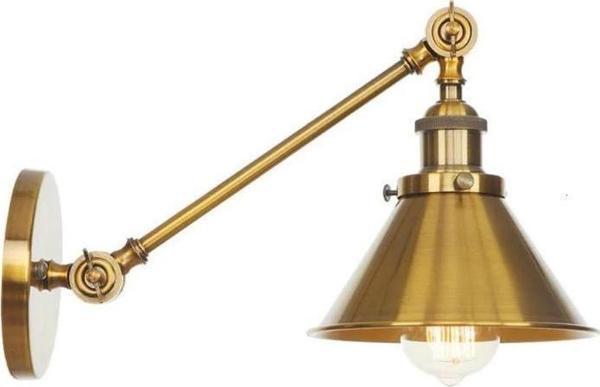 Rsylight Retro Eskitme Kaplama Metal Mafsallı Akrobatik Dekoratif Rustik Aplik  - Image 1