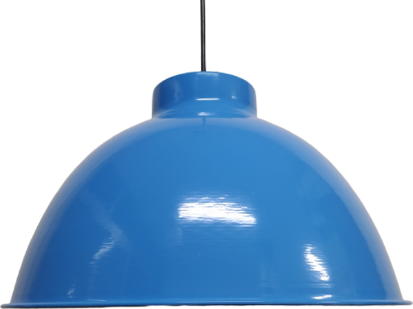 Metal Mavi Beyaz Retro Dekoratif Kafe Mutfak Sarkıt Avize - Image 1