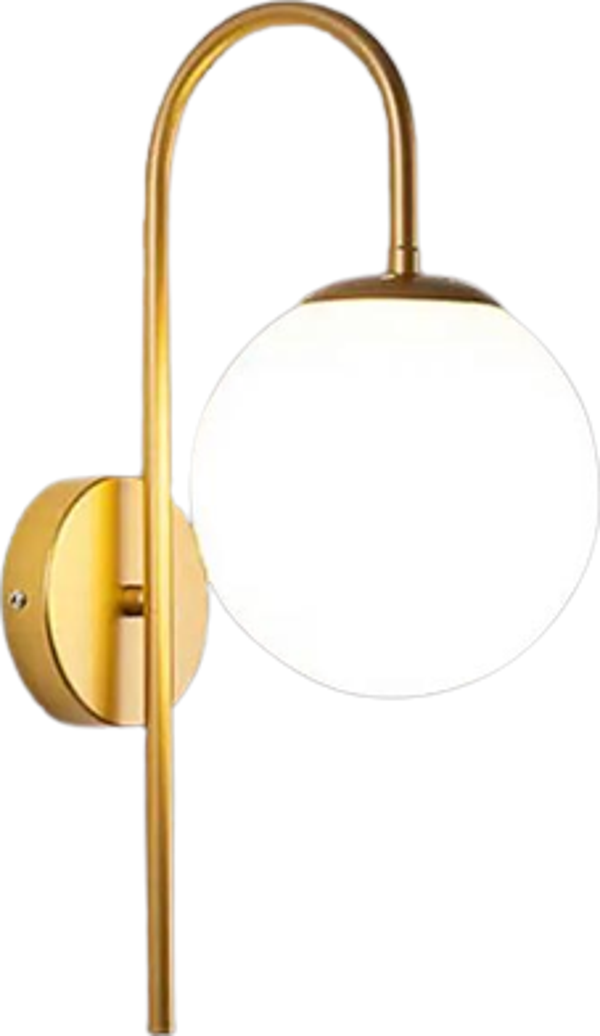Ryslight Eskitme Kaplama Modern Opal Camlı Dekoratif Rustik Duvar  Aplik - Image 1