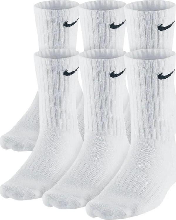 Nike Unisex Siyah 6 lı Çorap Seti - SX5171-100 - Image 1