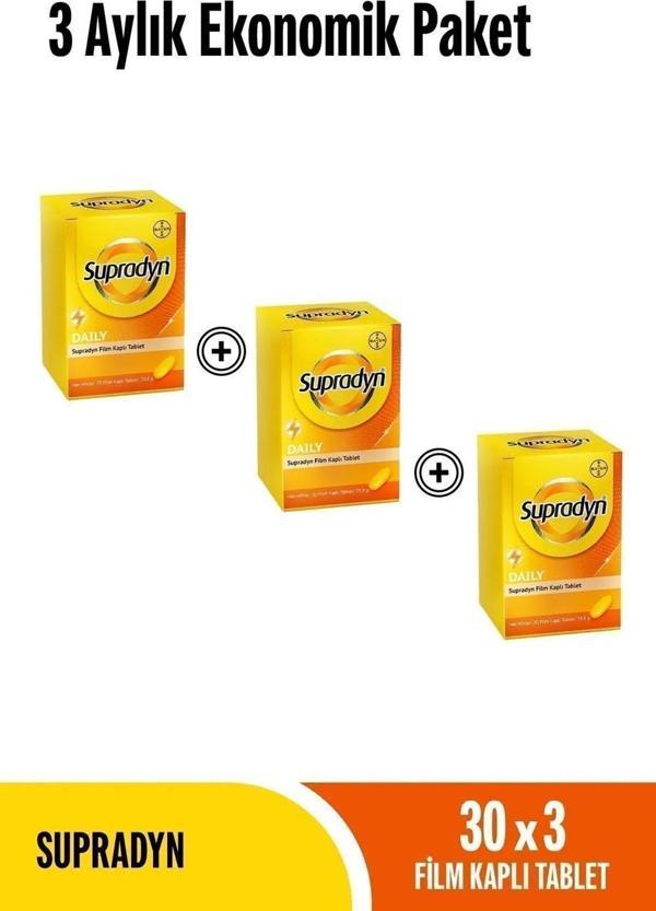 Supradyn 30 Film Kaplı Tablet x 3 Adet - Image 1