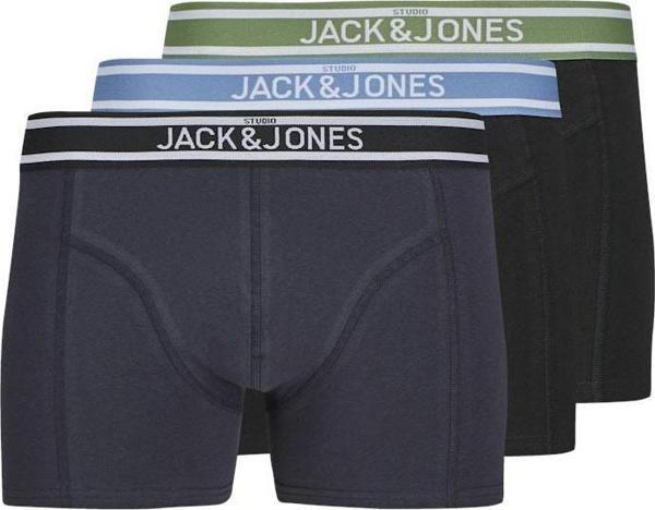 Jack&Jones Teddy Solıd 3 Lü Paket Erkek Boxer 12272108 - Image 1