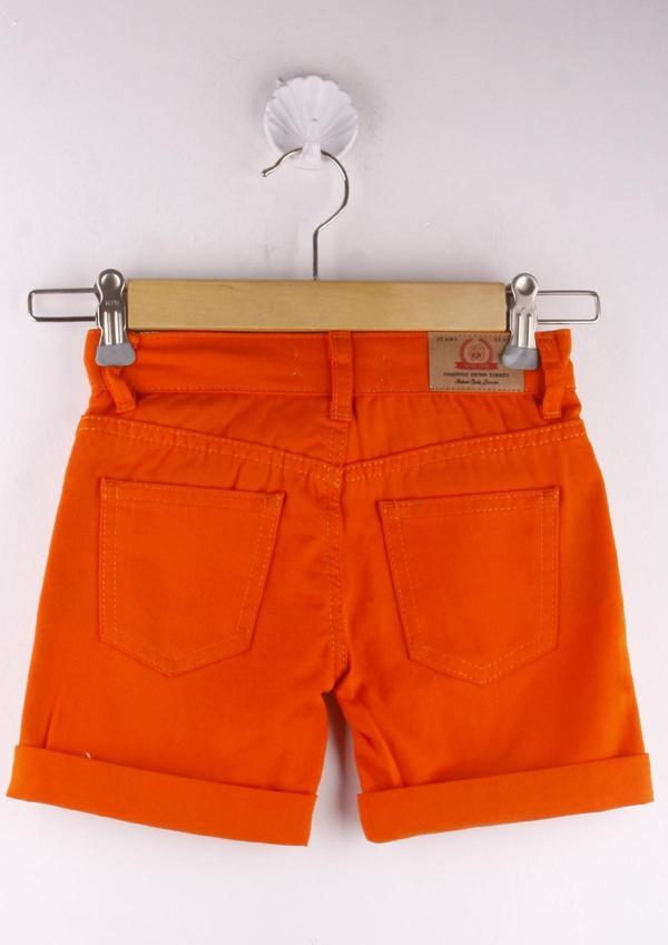 Toontoy Erkek Paçası Katlı Kot Şort - Image 1