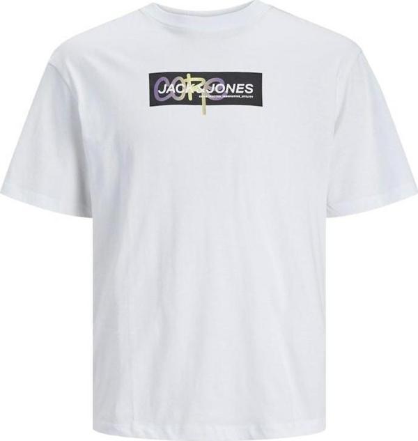 Jack&Jones Aop Prınt Erkek Tişört 12253477 - Image 1