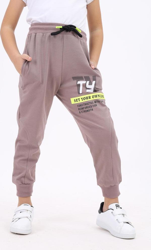 Toontoy Erkek Çocuk Baskılı Eşofman Alt - Image 1