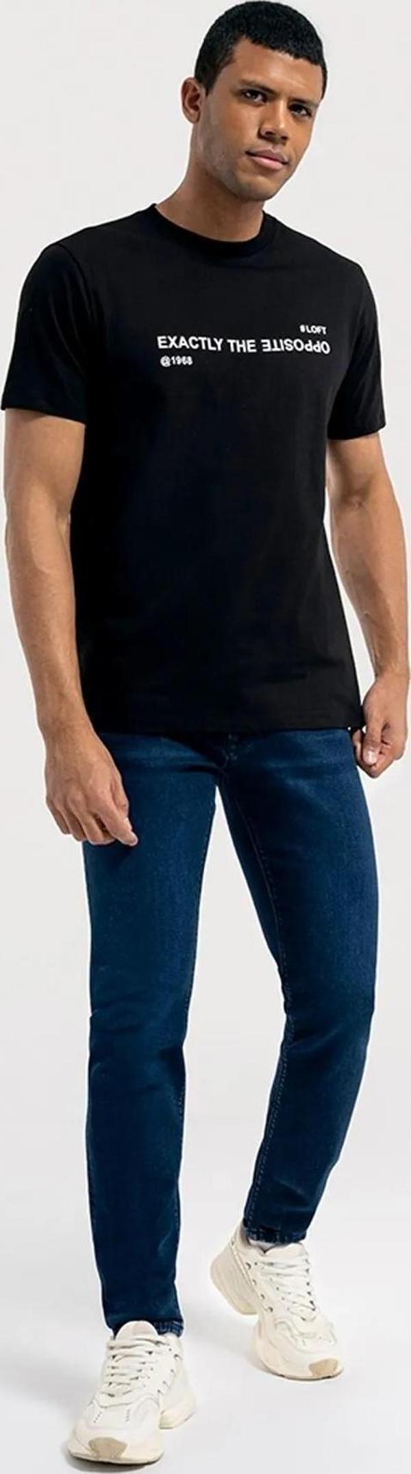 Loft Mılan Blue Black Wash Erkek Jean Pantolon LF2036370 - Image 1