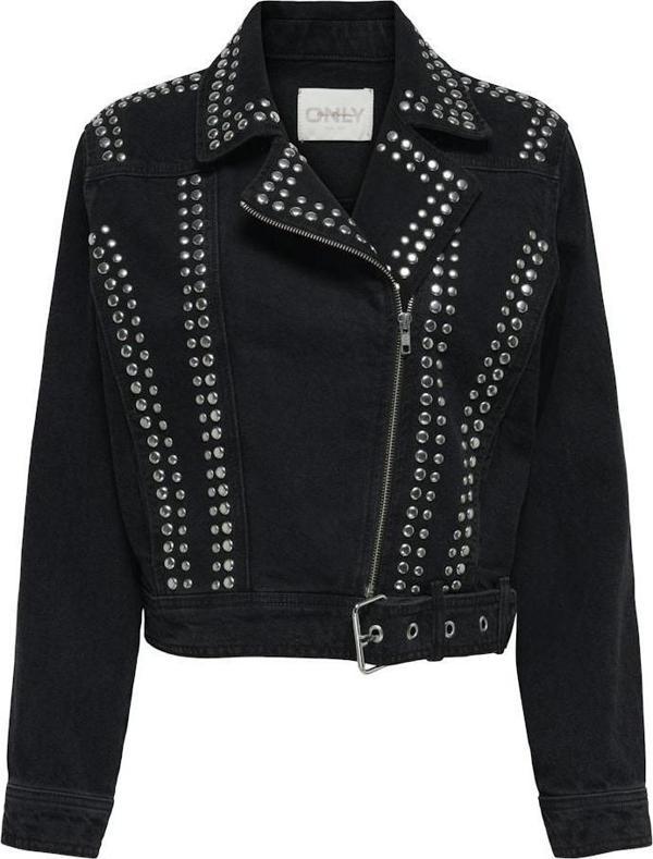 Only Gılla Ls Stud Benim Bıker Kadın Ceket 15300529 - Image 1