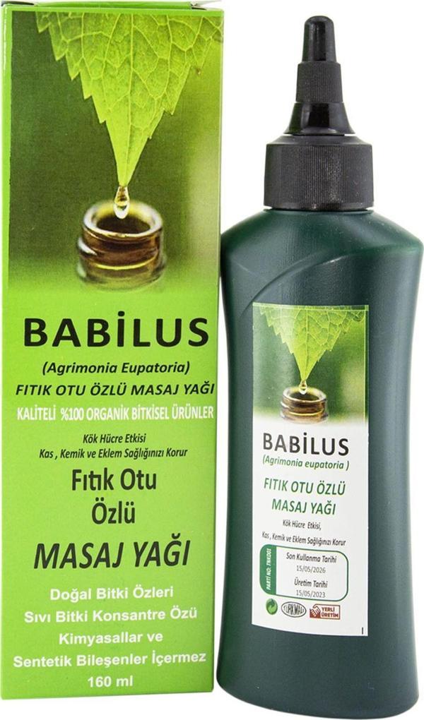 Babilus Fıtık Otu Özlü Masaj Yağı – 160 Ml - Image 1