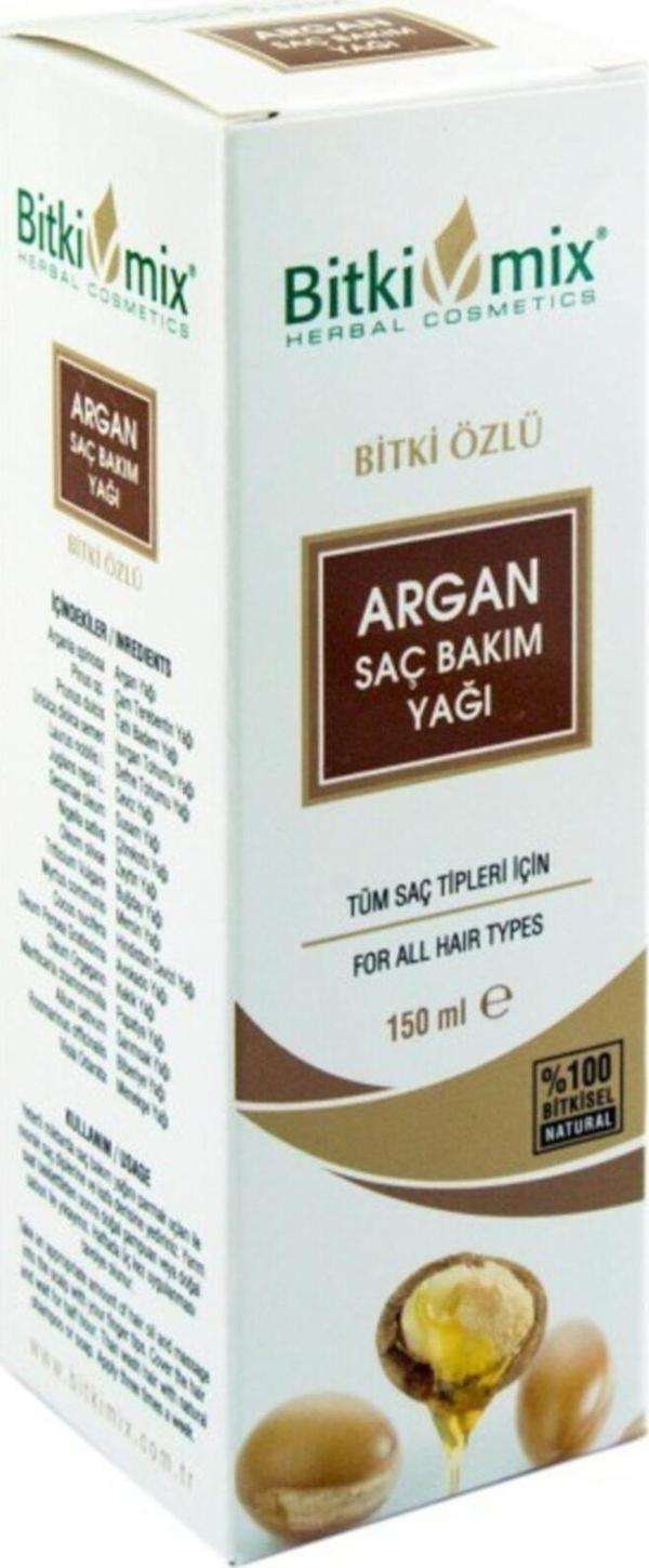 Bitkimix Argan Saç Bakım Yağı 150 Ml - Image 1