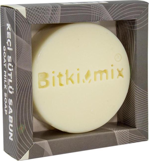Bitkimix Gliserinli Şeffaf Keçi Sütlü Sabun – 100 Gr - Image 1