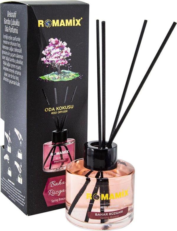 Romamix Bahar Rüzgarı Dekoratif Bambu Çubuklu Oda Kokusu & Oda Parfümü 100 Ml - Image 1