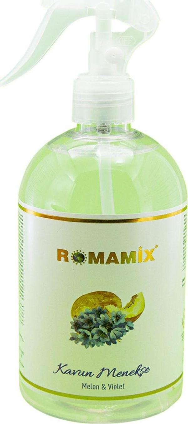 Romamix Kavun Menekşe Oda Ve Kumaş Kokulu Oda & Sprey Kokusu – 500 Ml - Image 1