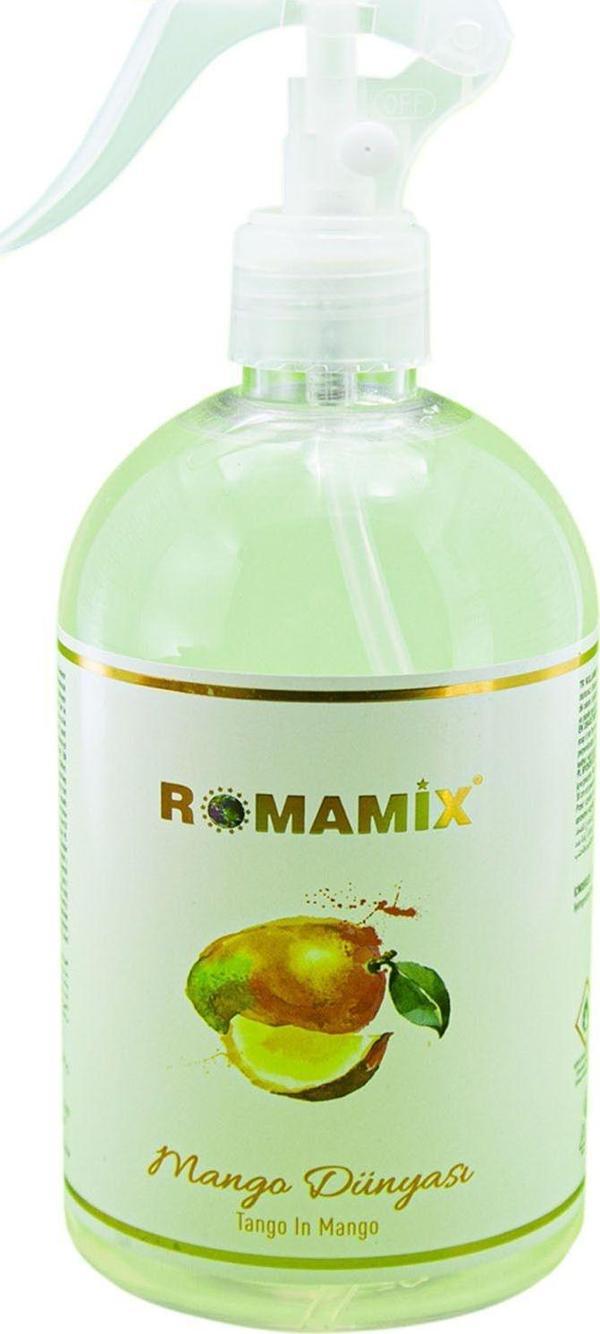 Romamix Mango Dünyası Oda Ve Kumaş Kokulu Oda & Sprey Kokusu – 500 Ml - Image 1