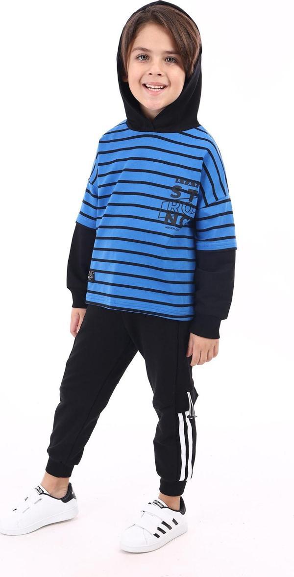 Toontoy Erkek Çocuk Baskılı Eşofman Takım - Image 1