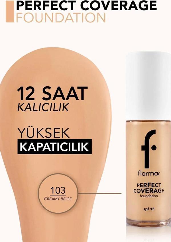 Flormar Perfect Covarage Fondeten No.103 Yeni - Image 1