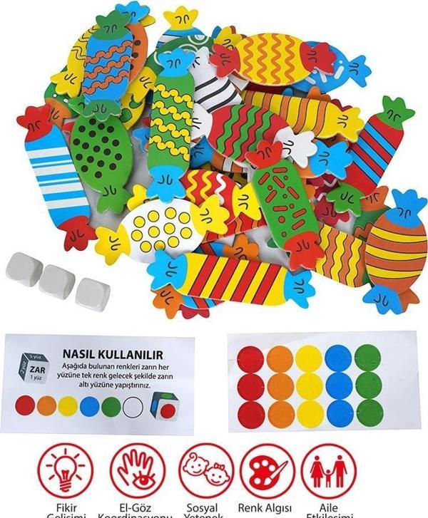 Şeker Candy Eşleştirme - Eğlenceli ve Eğitici Kutu Oyunu - Image 1