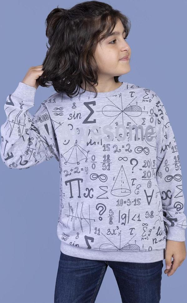 Toontoy Erkek Çocuk Baskılı Sweatshirt - Image 1