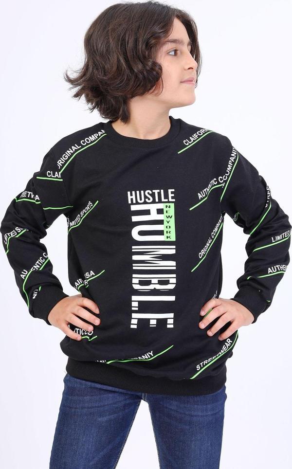 Toontoy Erkek Çocuk Baskılı Sweatshirt - Image 1