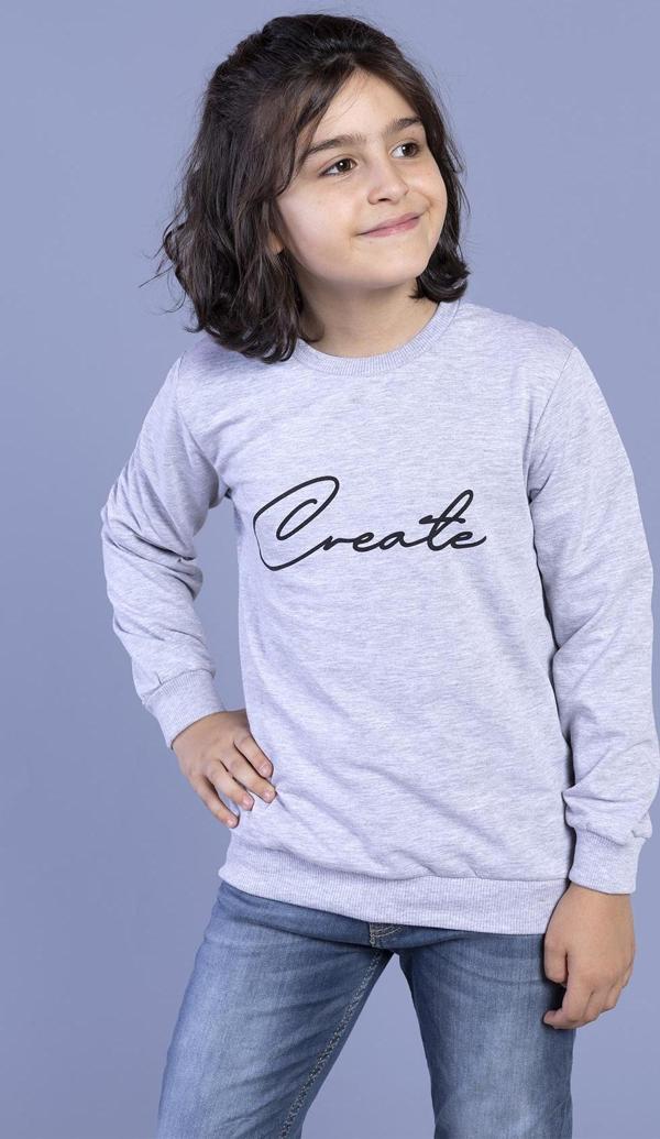 Toontoy Erkek Çocuk Baskılı Sweatshirt - Image 1