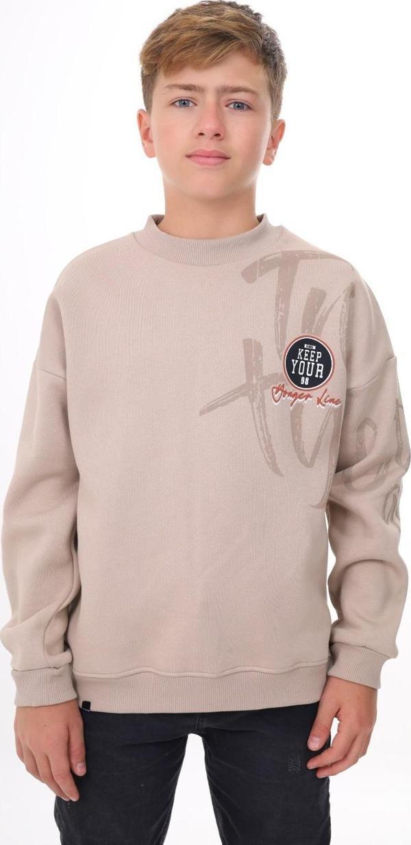 Toontoy Erkek Çocuk Baskılı Sweatshirt - Image 1