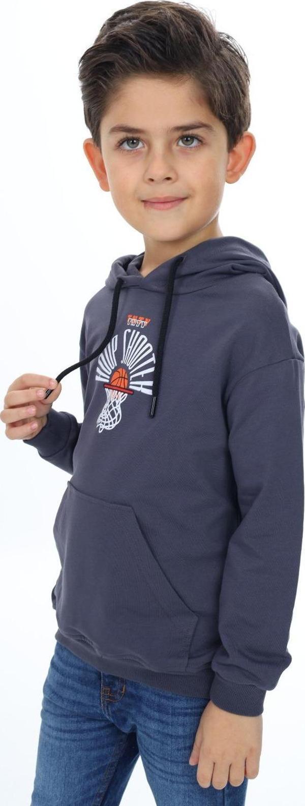 Toontoy Erkek Çocuk Baskılı Sweatshirt - Image 1