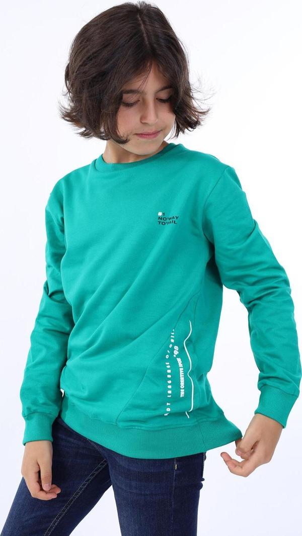 Toontoy Erkek Çocuk Baskılı Sweatshirt - Image 1