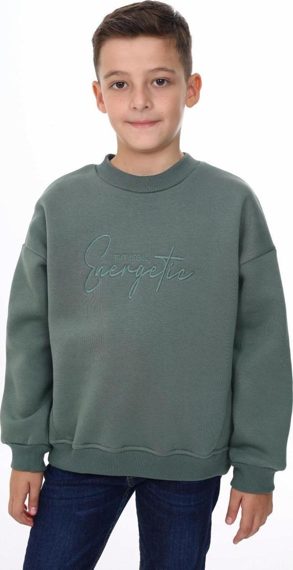 Toontoy Erkek Çocuk Nakışlı Sweatshirt - Image 1