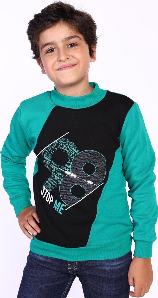 Toontoy Erkek Çocuk Baskılı Sweatshirt - Image 1