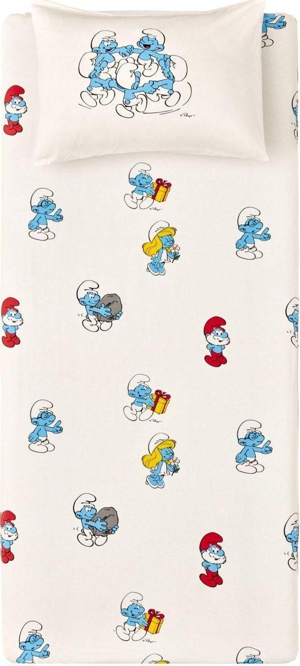 Karaca Home Smurfs By Karaca Cuteness Tek Kişilik Çarşaf Takımı - Image 1