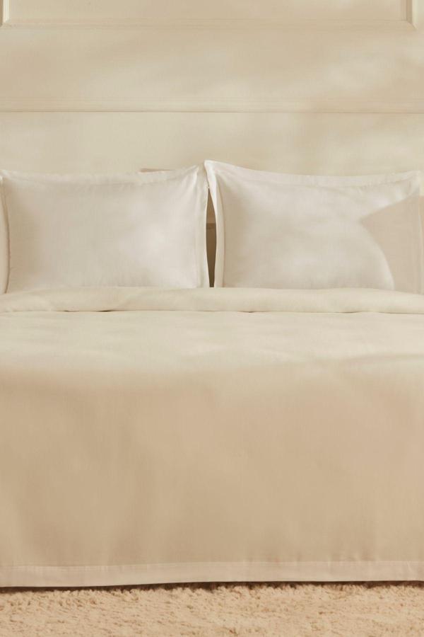 Karaca Home White Colletion Vian Çift Kışilik Bambu Pike Offwhite - Image 1