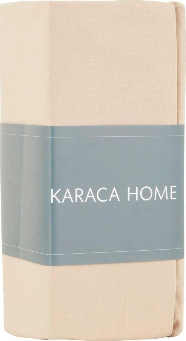 Karaca Home %100 Pamuk Düz Çarşaf Çift Kişilik Somon - Image 1