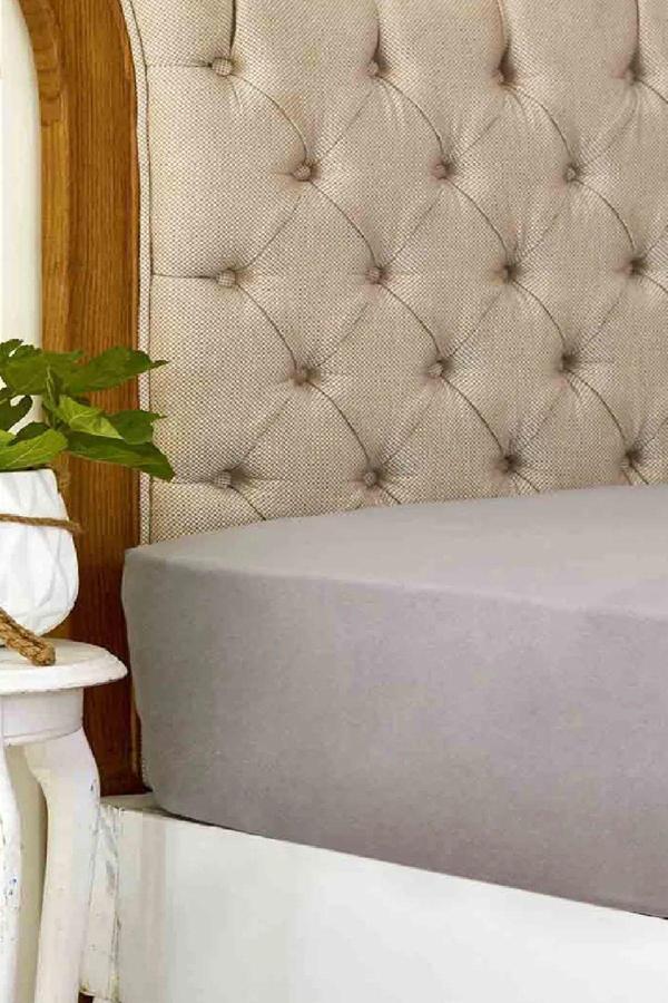 Karaca Home %100 Pamuk Düz Çarşaf Çift Kişilik Mavi  - Image 1