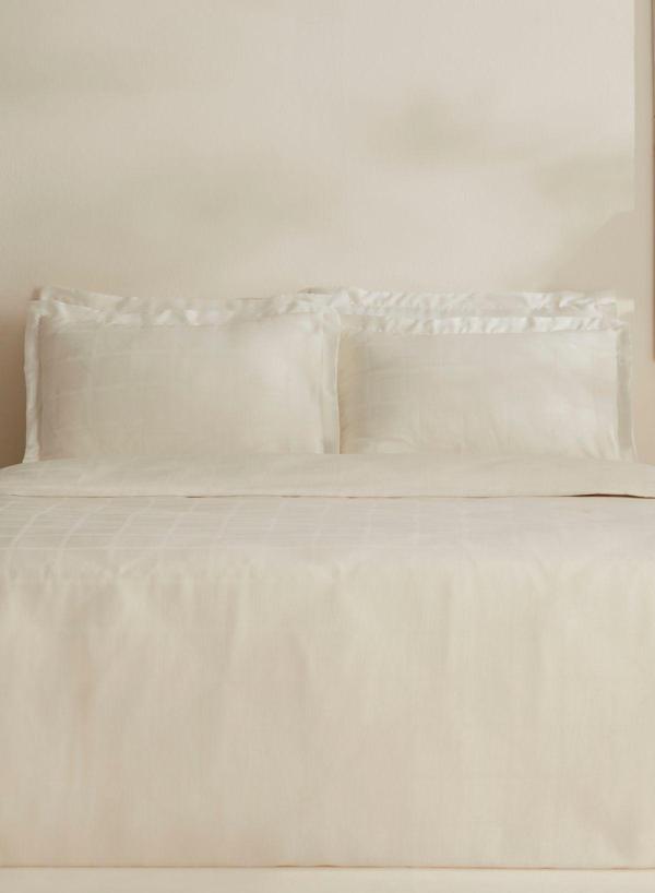 Karaca Home Royale Çift Kişilik Nevresim Takımı Beyaz - Image 1