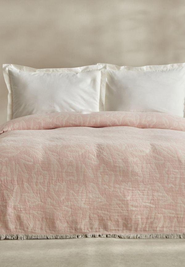 Karaca Home Bouquet Çift Kişilik Müslin Pike Yavruağzı - Image 1