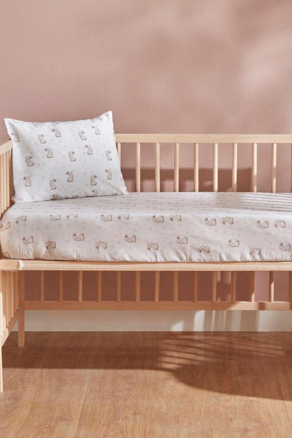 Karaca Home Bebek Rabbit Yastık Çarşaf Set - Image 1