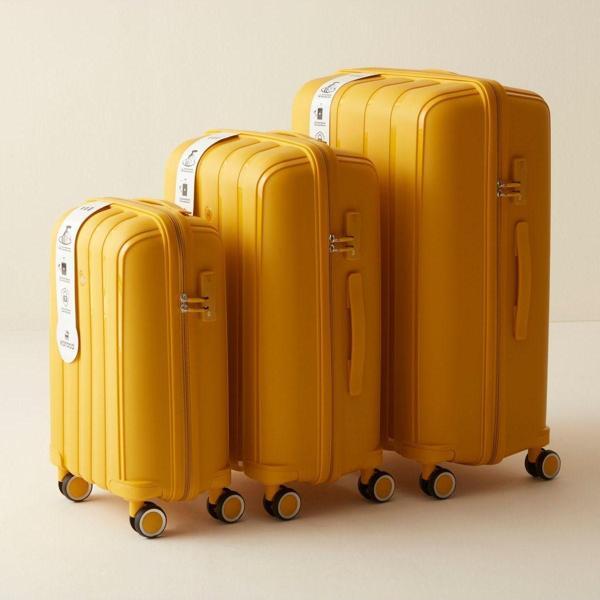 Karaca Alice Büyük Boy Valiz Hardal 75 cm - Image 1