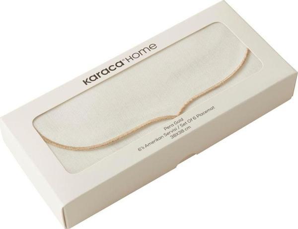Karaca Home Pera Amerikan Servisi 6’lı Gold - Image 1