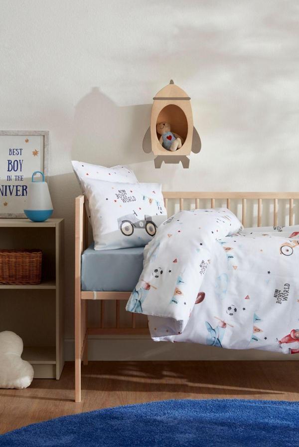 Karaca Home Bebek Retro Car Nevresim Takımı - Image 1