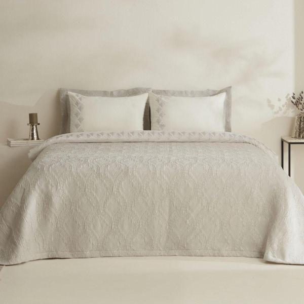 Karaca Home Ruby Çift Kişilik Düet Set Gri - Image 1