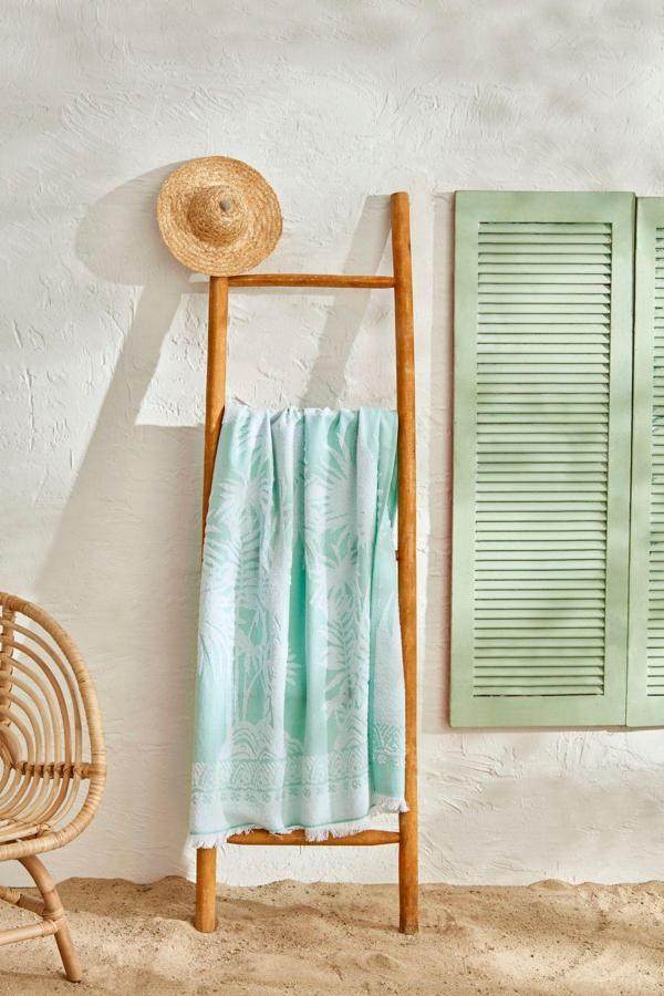 Karaca Home Palm Tree Lime Plaj Havlusu - Image 1