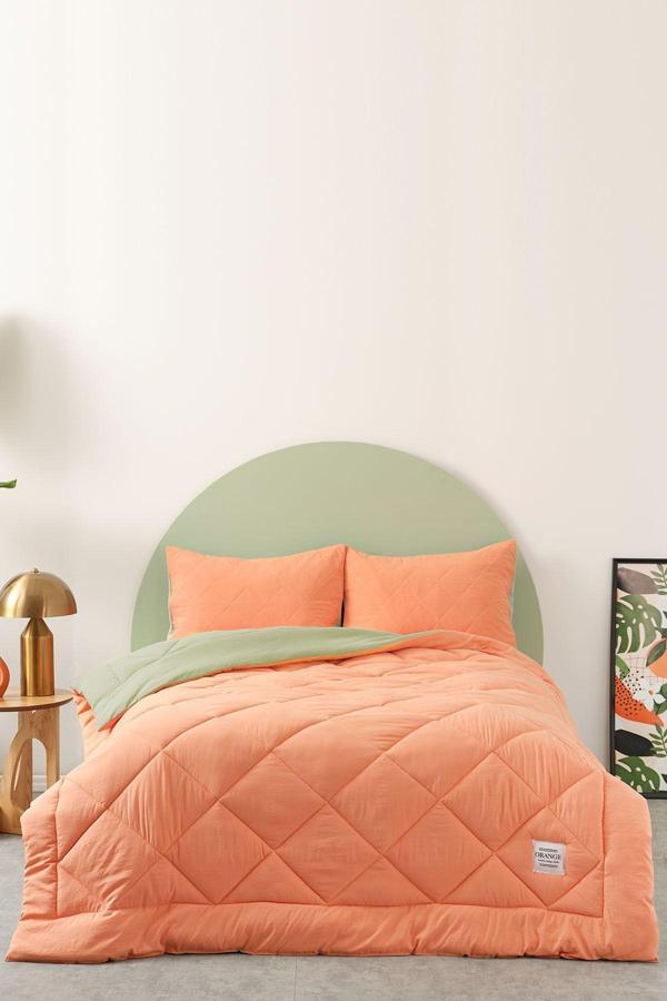 Karaca Home Smart Comfort Orange Tek Kişilik Uyku Seti - Image 1
